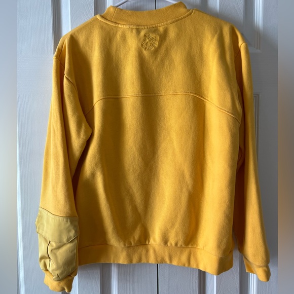 Cash By Cash App Unisex Yellow Stacks Sweatshirt Size XS - Picture 2 of 12